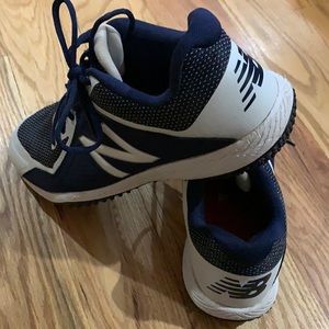 New Balance Mens T4040TN4 Men's Navy/White Baseball 10.5